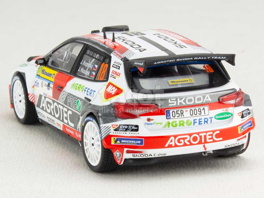 104906 Skoda Fabia Rally2 Barum Rally 2023