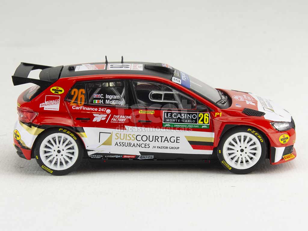 105003 Skoda Fabia RS Rally2 Monte Carlo 2024