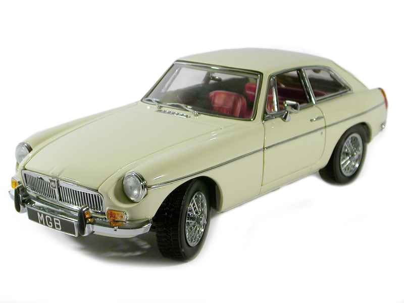 MG - MGB GT Coupé MKI - Universal Hobbies - 1/18 - Autos Miniatures Tacot