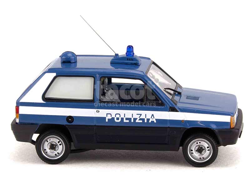 Minichamps 433121490 FIAT PANDA 1980 ITALIAN POLICE POLIZIA scale model  1:43