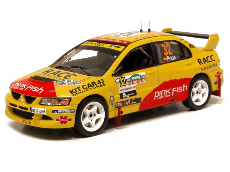 59071 Mitsubishi Lancer Evo VIII Rally New Zeland 2005