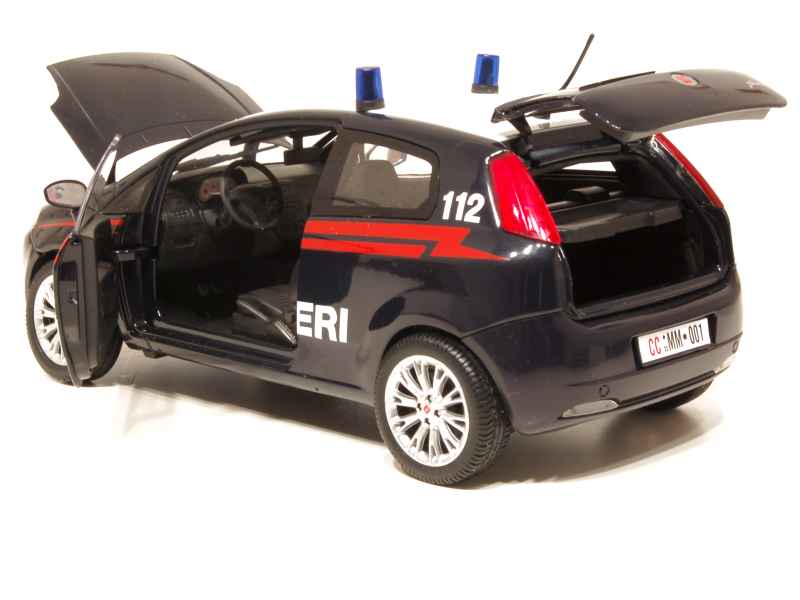 Fiat - Grande Punto Carabinieri - Mondo Motors - 1/18 - Autos Miniatures  Tacot