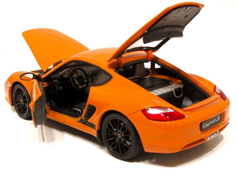 Porsche - Cayman S - Welly - 1/18 - Autos Miniatures Tacot