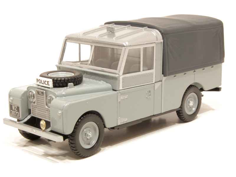 62980 Land Rover 109 Série 1 Pick-Up Canvas Police