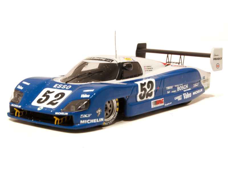 65402 WM P87 Peugeot Le Mans 1987