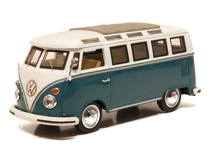 Volkswagen - Combi T1 Samba Bus 1961 - Schuco - 1/43 - Autos Miniatures ...