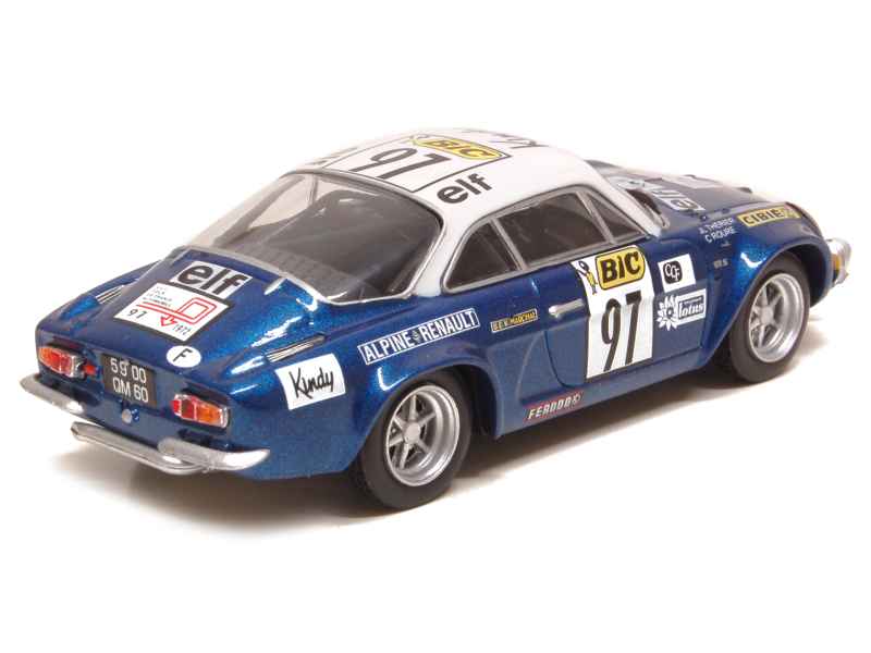 voiture miniature éligor renault alpine a 110 écurie echappement n° 51