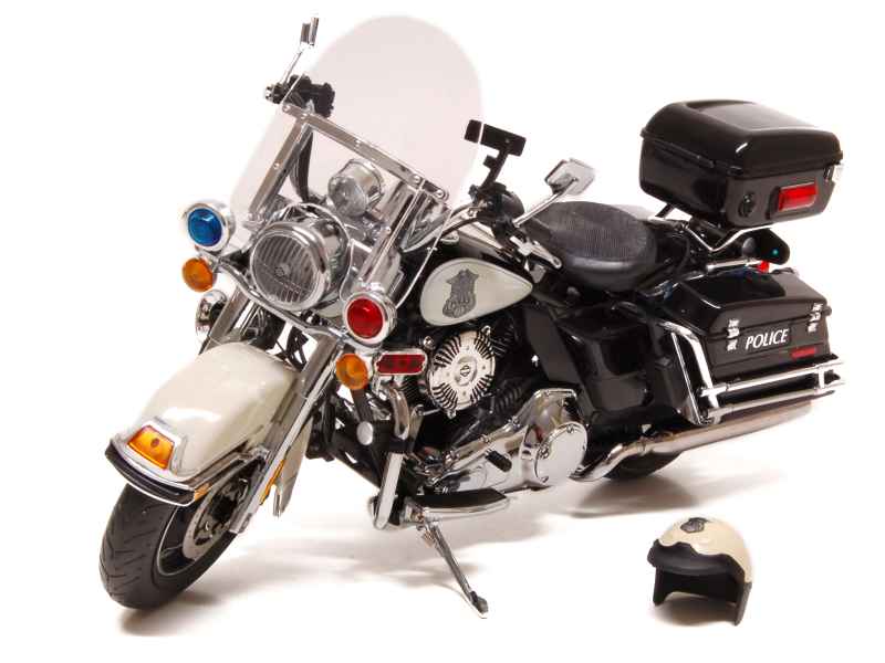 Harley Davidson - FLHP Road King Police 2011 - Highway 61 - 1/12 - Autos  Miniatures Tacot