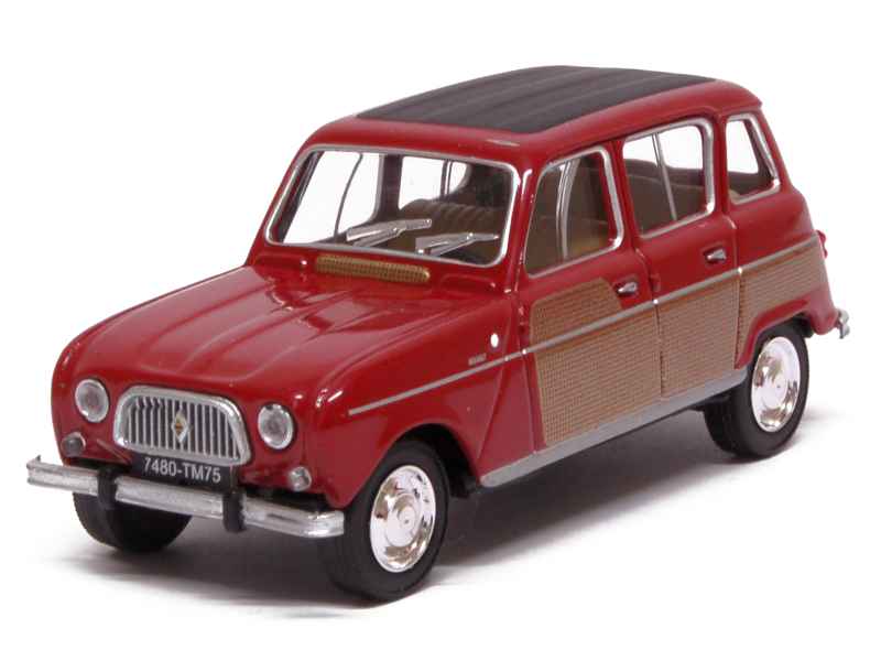 Voiture miniature Renault 4L (1964) La Parisienne