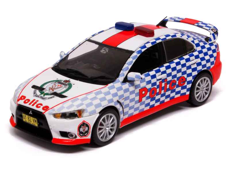 72074 Mitsubishi Lancer Evo X Police 2010