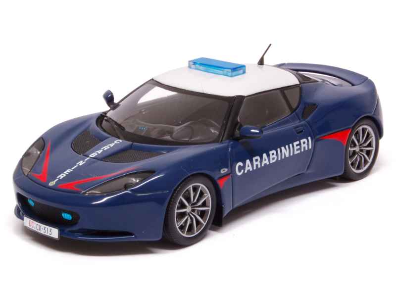 Lotus - Evora S Carabinieri 2011 - Spark Models - 1/43 - Autos