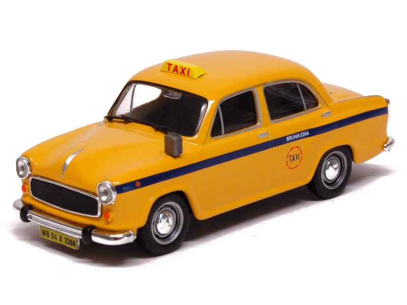 73580 Hindustan Ambassador Taxi Calcutta 1995