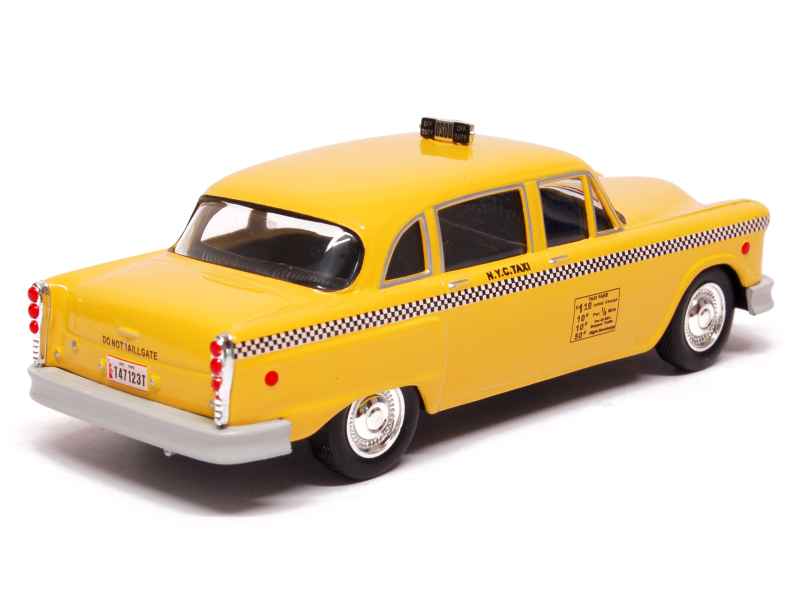 73838 Checker Cab Taxi New York 1980