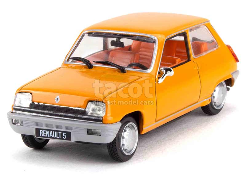 Miniature Renault R5 format 1/18e couleur Marron Glacé Origine Certifiée