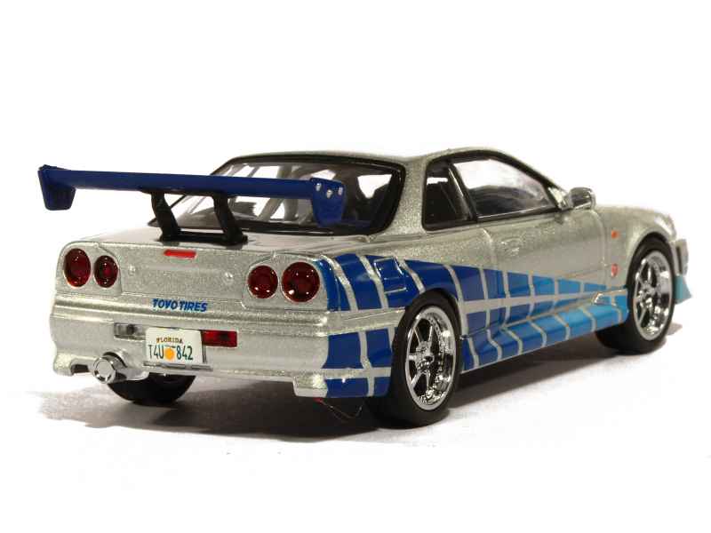 Fast Furious Greenlight Scale 143 Nissan Skyline Gt R Fast Furious Paul Walker Vrogue 