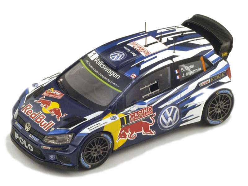 Volkswagen - Polo R WRC Monte-Carlo 2015 - Spark Models - 1/43