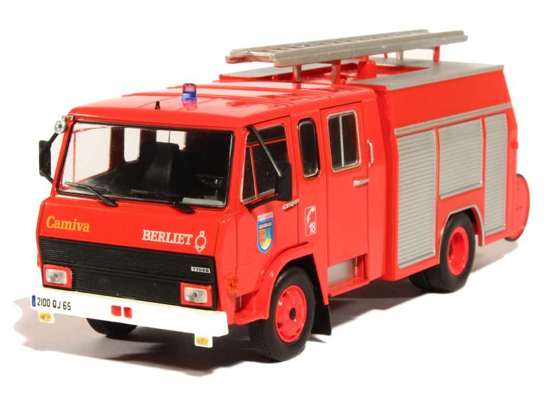 81623 Berliet 770 KB6 Camiva Pompiers 1976