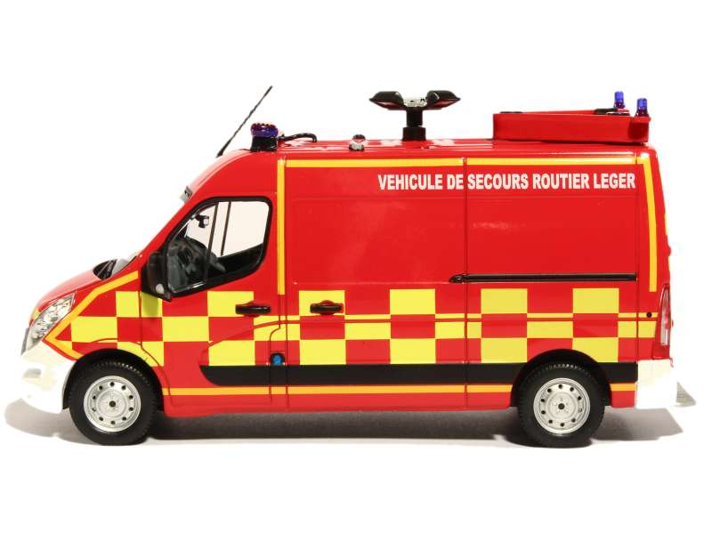 Renault - Master III Pompiers VSRL 2011 - Norev - 1/43 - Autos Miniatures  Tacot