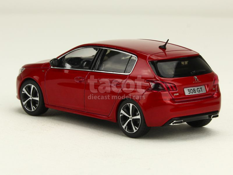 Peugeot - 308 GT 2017 - Norev - 1/43 - Autos Miniatures Tacot