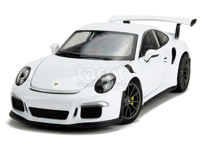 Welly Porsche 911 GT3 RS Blanc 1/24 Voiture Miniature 