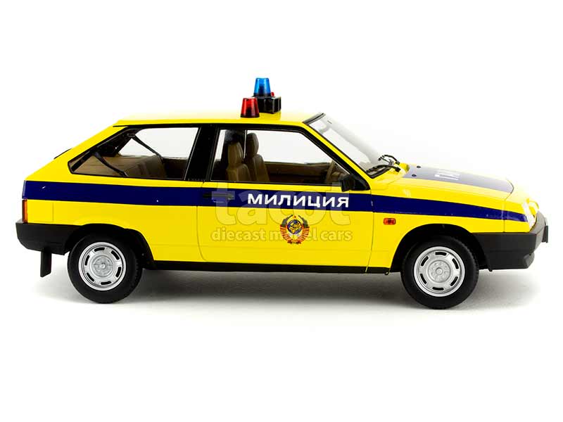 89708 Lada Samara 3 Doors Police 1986