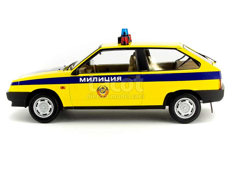 89708 Lada Samara 3 Doors Police 1986