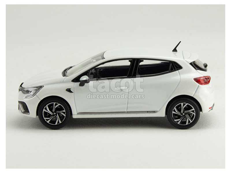 Norev - Renault Clio R.S. Line 2019-pearl White Miniature car from The  Collection 517588, White : : Toys & Games