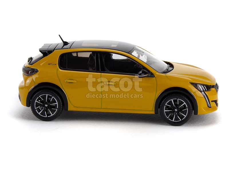 Peugeot - 208 GT Line 2019 - Norev - 1/43 - Autos Miniatures Tacot