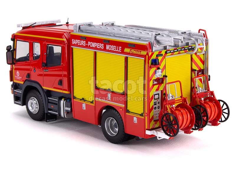 SCANIA double cabine FPT HEINIS SDIS Sapeurs Pompiers de la moselle limité  à 650 exemplaires