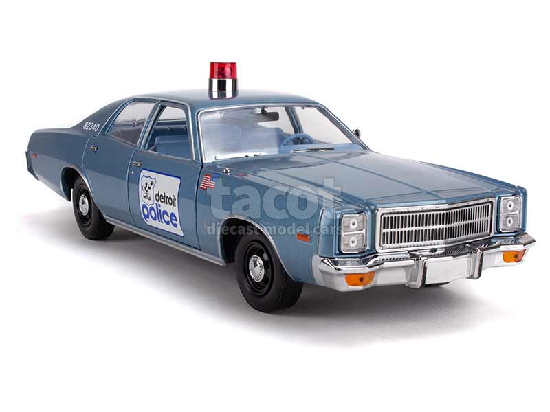 91229 Plymouth Fury Detroit Police 1977