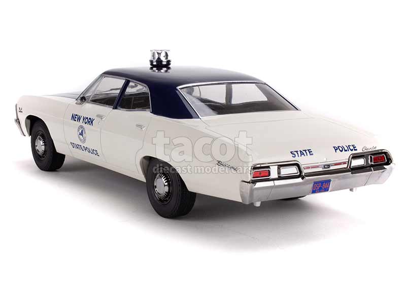 GREENLIGHT 1/18 1967 CHEVROLET BISCAYNE NEW YORK STATE THRUWAY