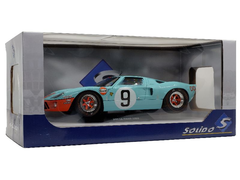 Ford Gt40 Mki Le Mans 1968 Solido 1 18 Autos Miniatures Tacot