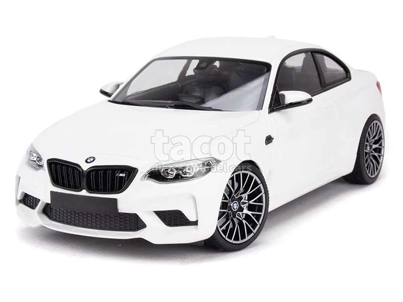 ミニチャンプス 1/18 BMW M2コンペティション F87 ブラック+giftsmate.net