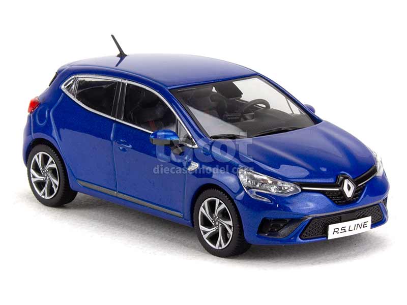 Renault - Clio V RS Line 2019 - Premium X - 1/43 - Voiture miniature  diecast Autos Minis