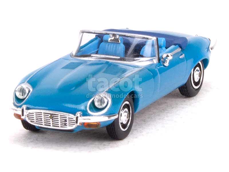 Jaguar - Type E V12 Roadster - Ricko - 1/87 - Autos Miniatures Tacot