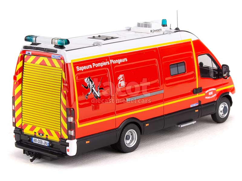 Iveco - Daily Pompiers 2006 - Alerte - 1/43 - Autos Miniatures Tacot