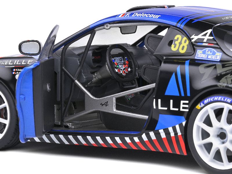 Solido 421187600 Alpine A110#38 R-GT Rallye du Mont Blanc 2020 Voiture  Miniature Echelle 1/18 Bleu : : Jeux et Jouets