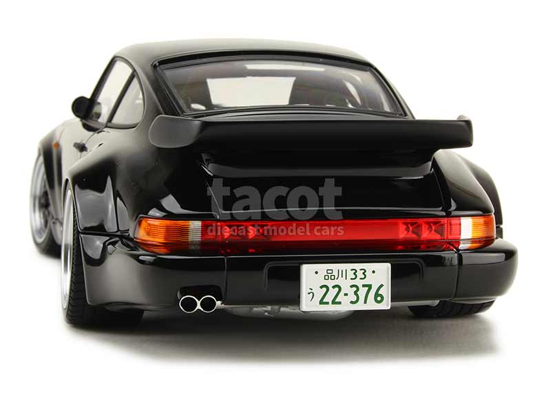 Porsche - 911/930 Turbo Blackbird - AUTOart - 1/18 - Autos Miniatures Tacot