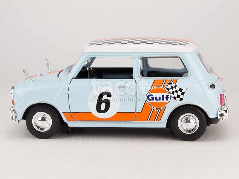 Morris - Mini Cooper Gulf 1961 - Motor Max - 1/18 - Autos