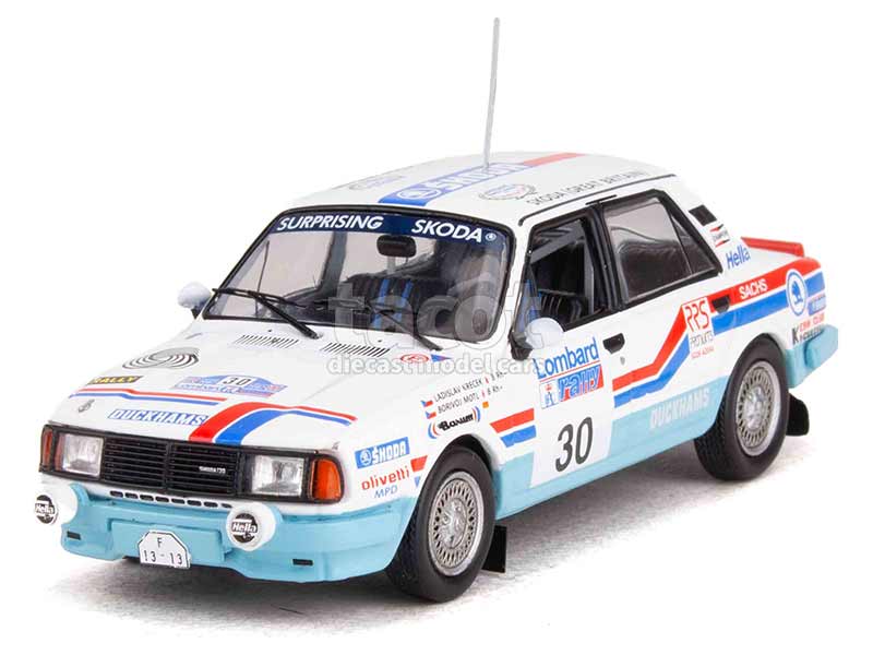 Skoda - 130LR RAC Rally 1987 - IXO - 1/43 - Autos Miniatures Tacot