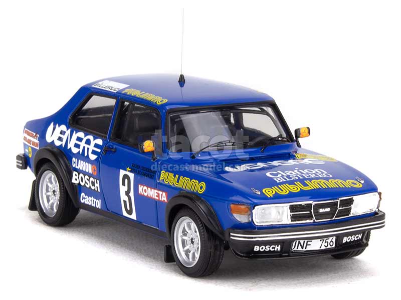 98142 Saab 99 Rally Suède 1981