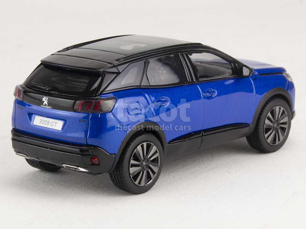 Peugeot - 3008 GT Black Pack 2021 - Norev - 1/43 - Autos