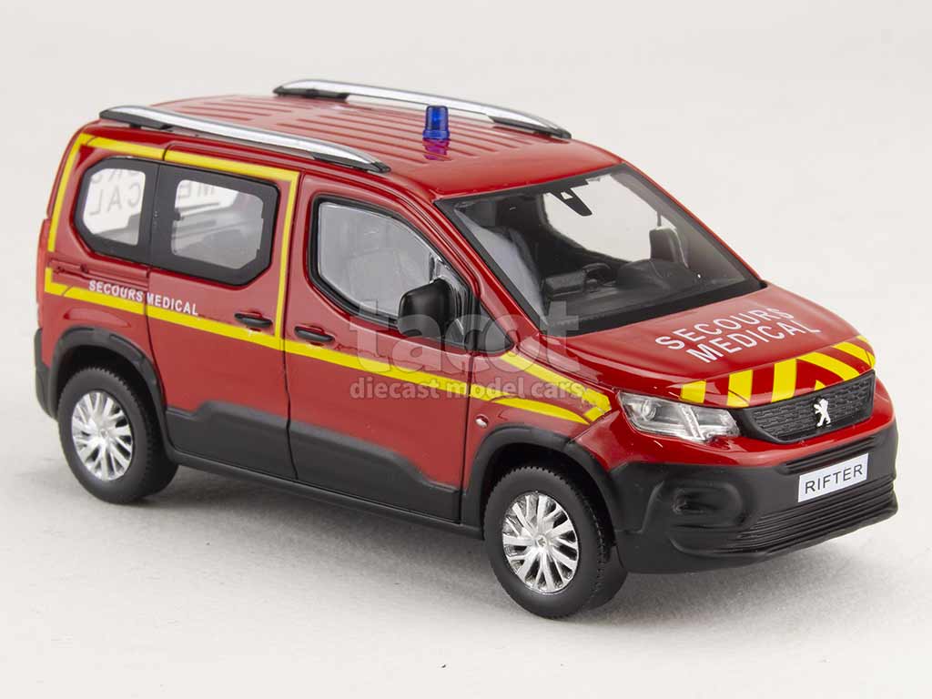 98569 Peugeot Rifter Pompiers 2019