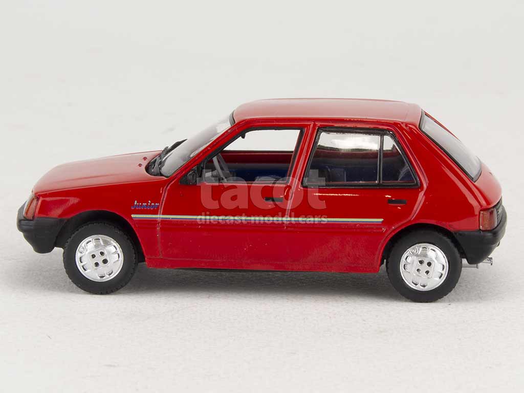 1988 Peugeot 205 Junior to 1/43 NOREV 471731 Red