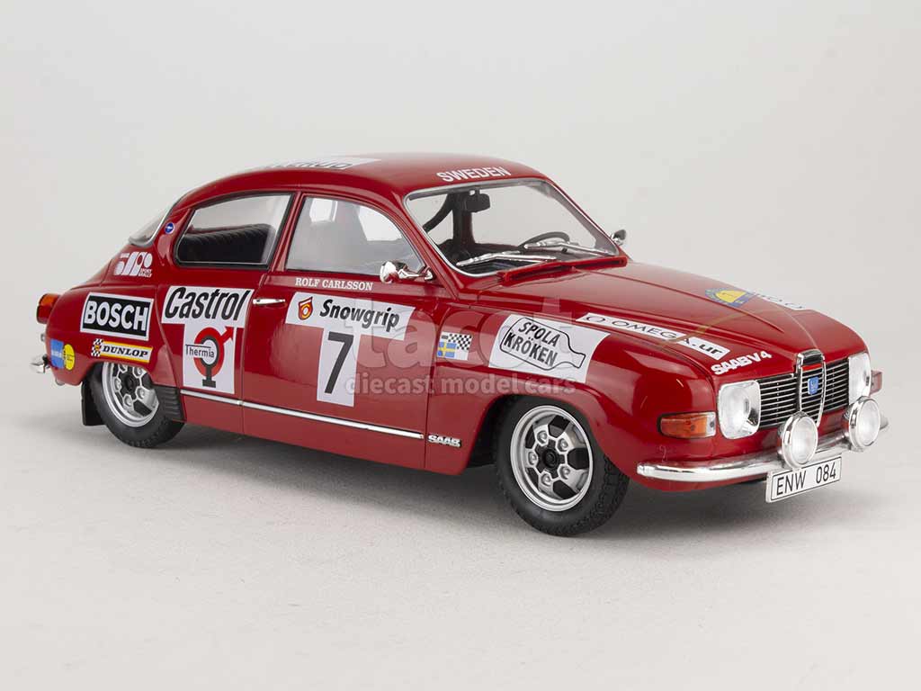 98909 Saab 96 V4 Swedish Rally 1973