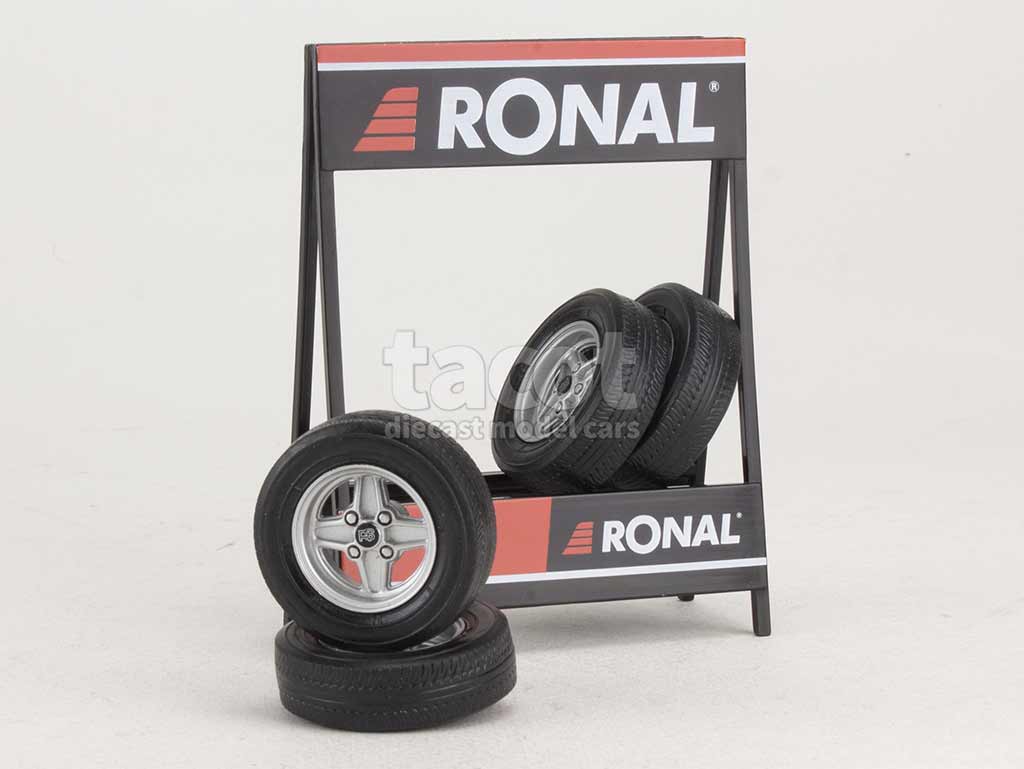 99034 Divers Set 4 Wheels Ronal