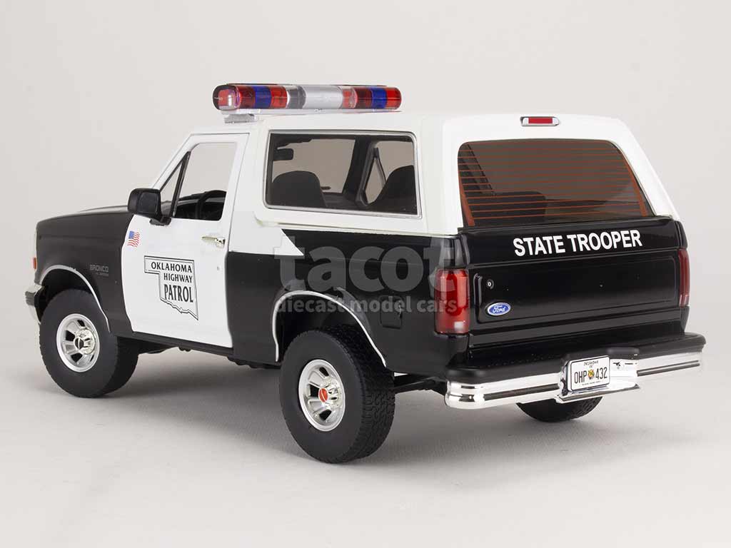 99887 Ford Bronco Police 1996