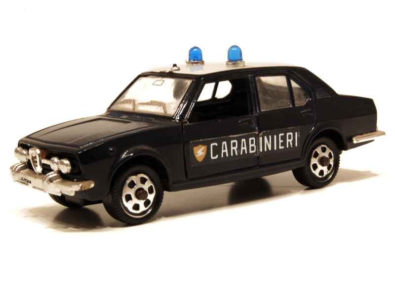 Décl 10418 Alfa Romeo Alfetta Carabinieri