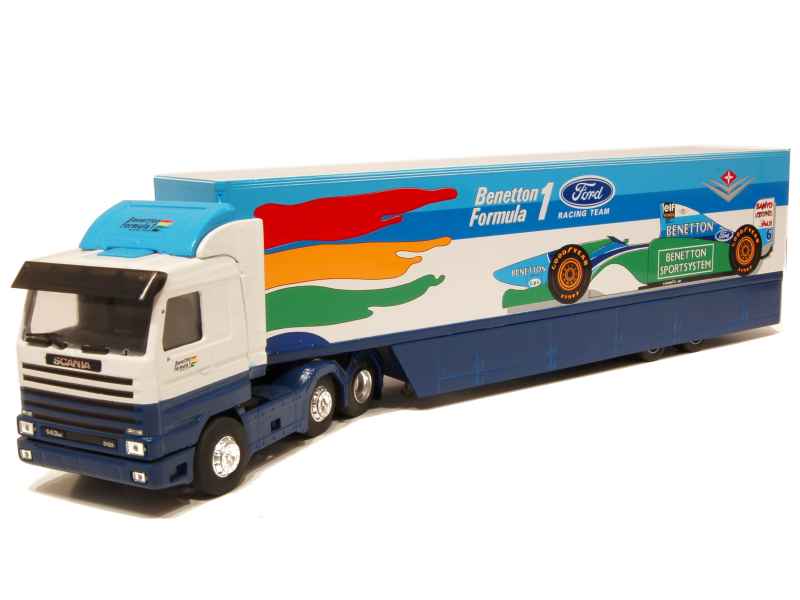 Scania M Benetton F Lbs Autos Miniatures Tacot